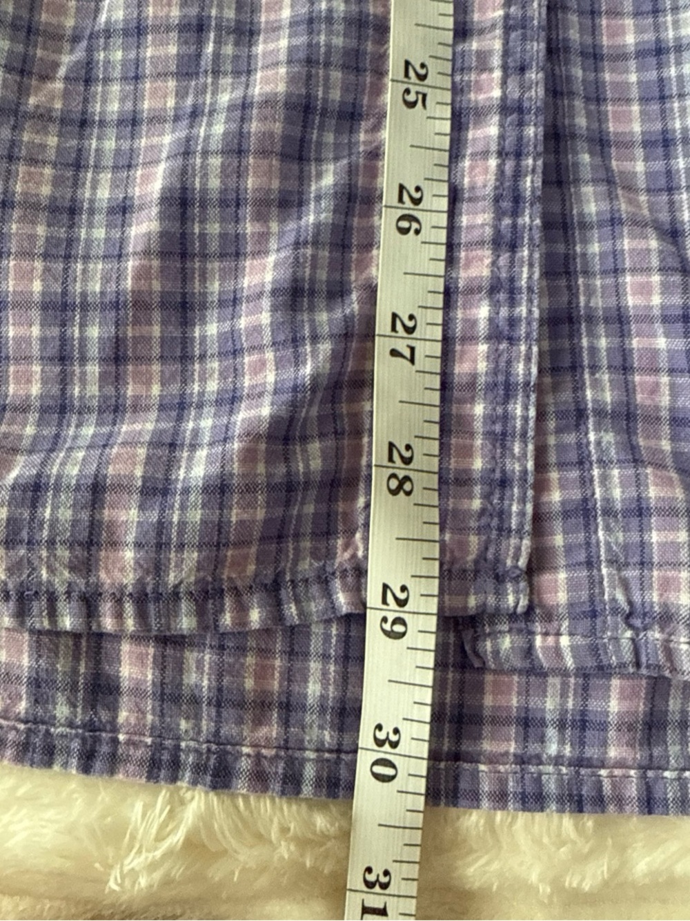 Looney Tunes Tweety Bird Plaid Button Front Shirt Women’s 22W 24W Purple Y2K - Picture 8 of 9